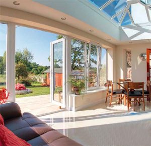 UPVC Bifold Doors For Home Conservtory Extensions
